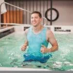 Running on Treadmill in Pool